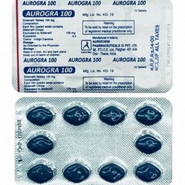 Achat Aurogra en ligne - boîte de comprimés génériques