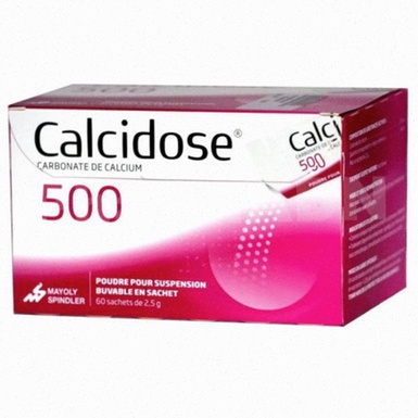 Boîte de Calcium Carbonate