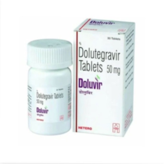 Dolutegravir - illustration moléculaire