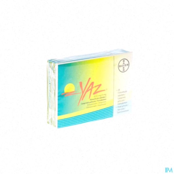 Acheter Drospirenone - Illustration d'une plaquette de comprimés