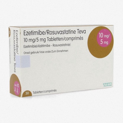 Achat Ezetimibe - Illustration comprimés Ezetimibe 10 mg