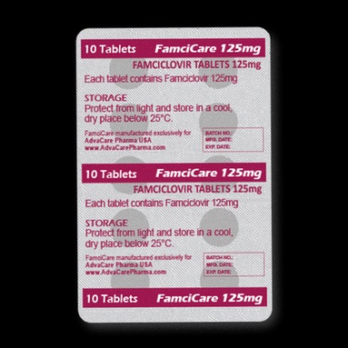 Famciclovir : comprimés et virus