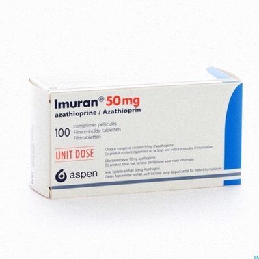 Acheter Imuran - Flacon de comprimés Imuran et blister