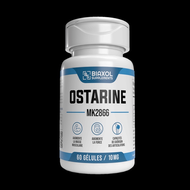 Achat Ostarine - Illustration capsules et molécule SARM
