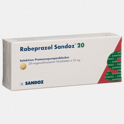 Illustration de comprimés de rabeprazole