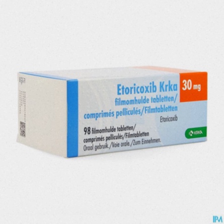 Etoricoxib – boîte de comprimés