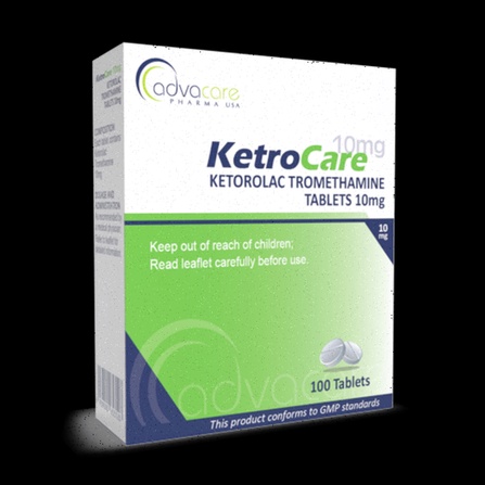 Commander Ketorolac - illustration d’une boîte de comprimés