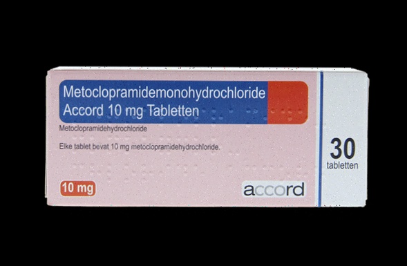 Acheter Metoclopramide - Illustration de comprimés et emballage