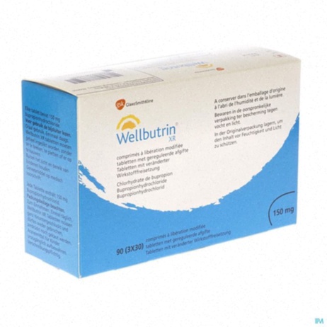 Acheter Wellbutrin illustration comprimés et boîte