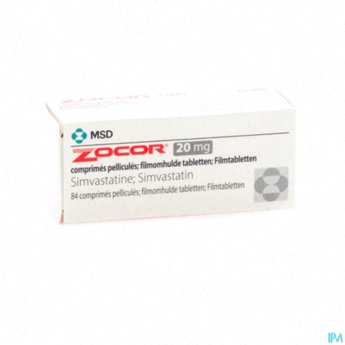 Acheter Zocor en ligne - Illustration de comprimés de simvastatine