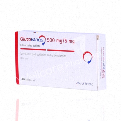 Comprimés de Glucovance pour diabète de type 2
