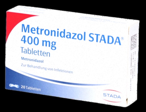 Boîte de Metronidazole et blister